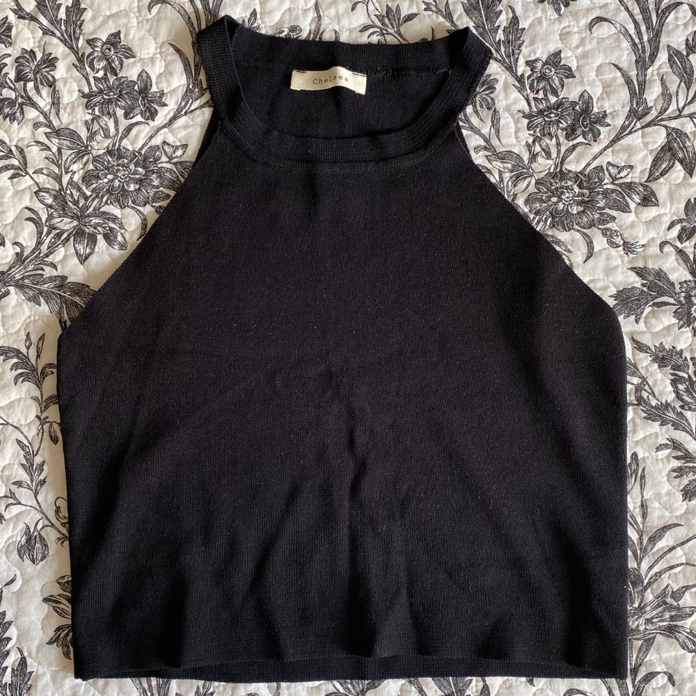 Black Chelsea tank top - size s/m